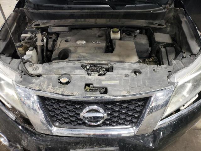 5N1AR2MM4DC608168 - 2013 NISSAN PATHFINDER S BLACK photo 12