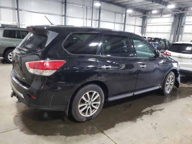 5N1AR2MM4DC608168 - 2013 NISSAN PATHFINDER S BLACK photo 3