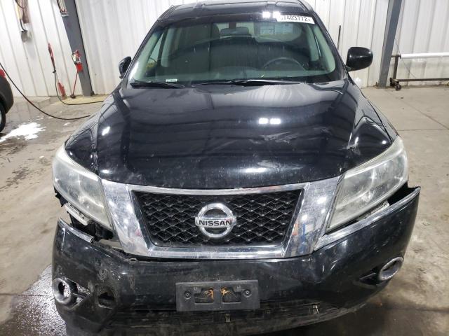 5N1AR2MM4DC608168 - 2013 NISSAN PATHFINDER S BLACK photo 5