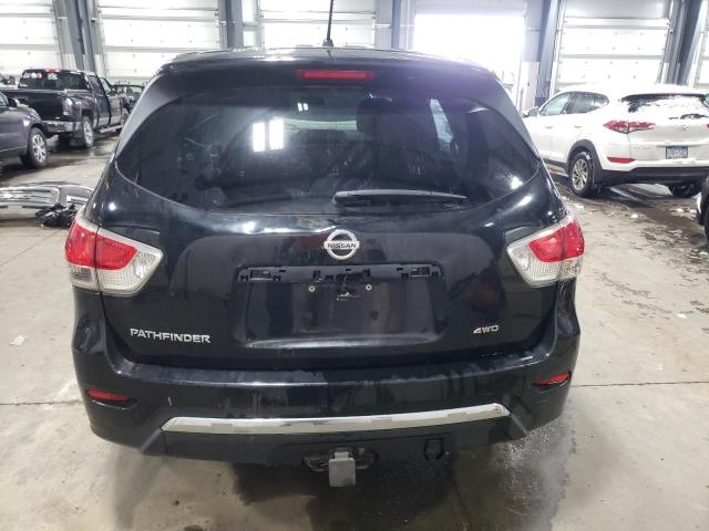 5N1AR2MM4DC608168 - 2013 NISSAN PATHFINDER S BLACK photo 6