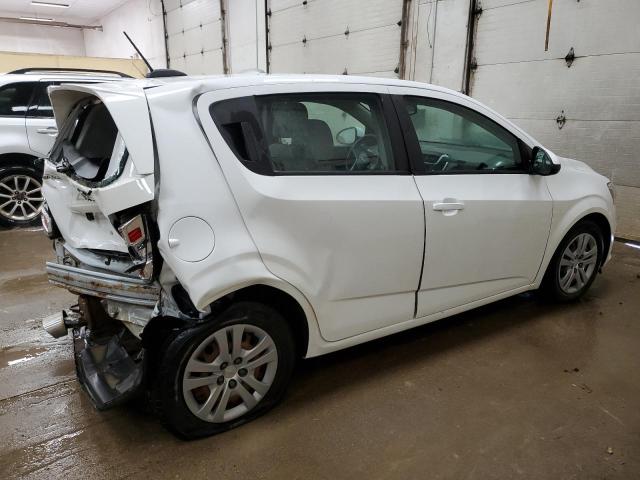 1G1JG6SHXJ4111731 - 2018 CHEVROLET SONIC WHITE photo 3