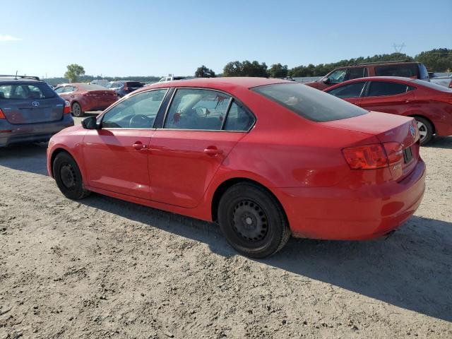 3VW2K7AJ6CM366899 - 2012 VOLKSWAGEN JETTA BASE RED photo 2