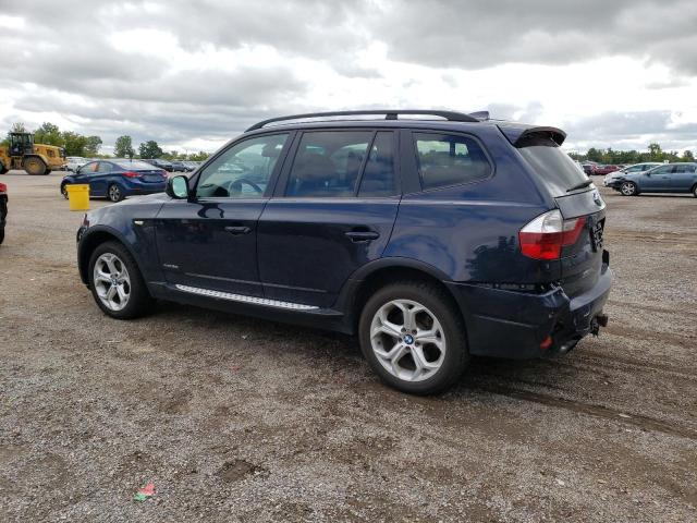 WBXPC9C47AWJ38774 - 2010 BMW X3 XDRIVE30I BLUE photo 2