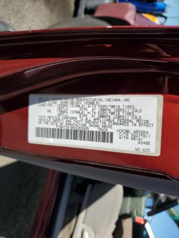 5TBRT34103S363945 - 2003 TOYOTA TUNDRA ACCESS CAB SR5 BURGUNDY photo 12