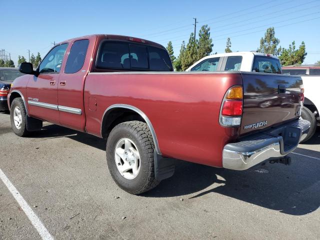 5TBRT34103S363945 - 2003 TOYOTA TUNDRA ACCESS CAB SR5 BURGUNDY photo 2