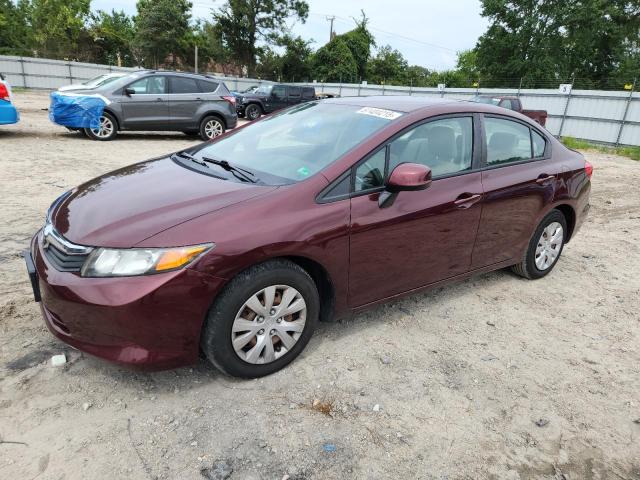 2012 HONDA CIVIC LX, 