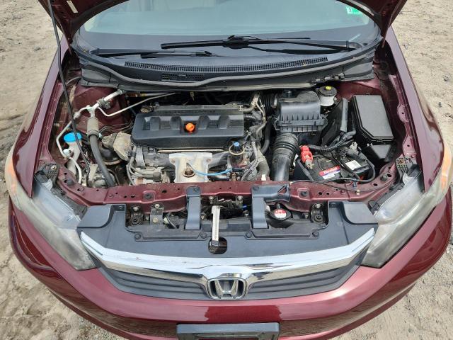 19XFB2F51CE386698 - 2012 HONDA CIVIC LX Bordo foto 11