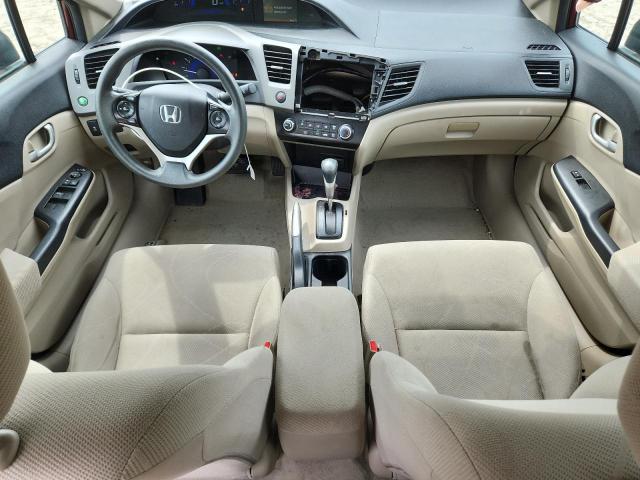 19XFB2F51CE386698 - 2012 HONDA CIVIC LX Bordo foto 8