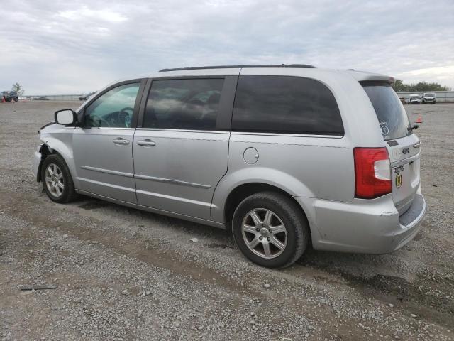 2C4RC1BG6CR350726 - 2012 CHRYSLER TOWN & COU TOURING SILVER photo 2