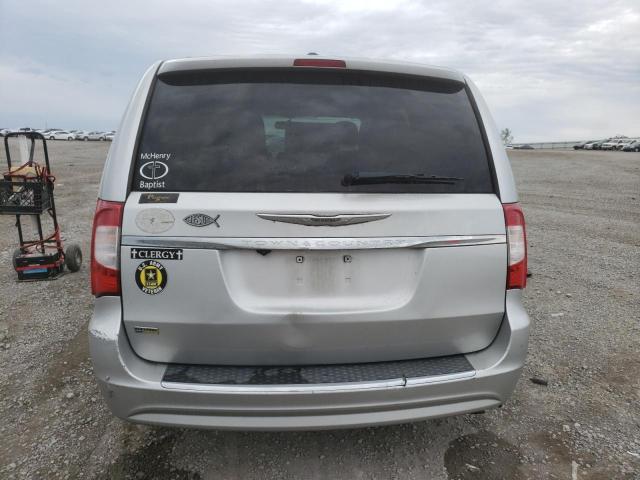2C4RC1BG6CR350726 - 2012 CHRYSLER TOWN & COU TOURING SILVER photo 6