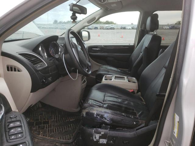 2C4RC1BG6CR350726 - 2012 CHRYSLER TOWN & COU TOURING SILVER photo 7