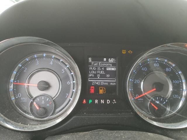 2C4RC1BG6CR350726 - 2012 CHRYSLER TOWN & COU TOURING SILVER photo 9