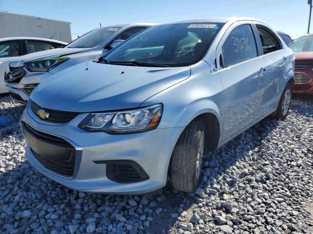 1G1JB5SH0H4176364 - 2017 CHEVROLET SONIC LS BLUE photo 1