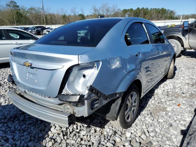 1G1JB5SH0H4176364 - 2017 CHEVROLET SONIC LS ლურჯი ფოტო 3