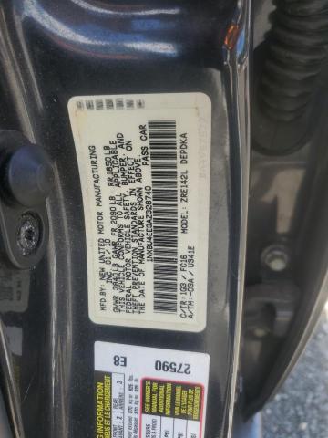 1NXBU4EE3AZ328740 - 2010 TOYOTA COROLLA BASE Grafit foto 12