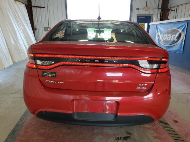 1C3CDFBB4ED668049 - 2014 DODGE DART SXT RED photo 6