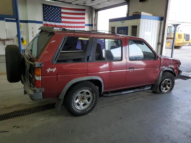 JN8HD17YXNW043293 - 1992 NISSAN PATHFINDER XE BURGUNDY photo 3