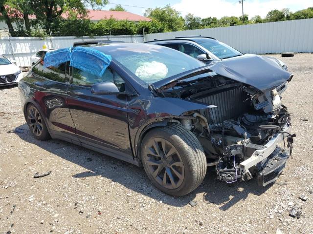 7SAXCAE59PF422735 - 2023 TESLA MODEL X BLACK photo 4