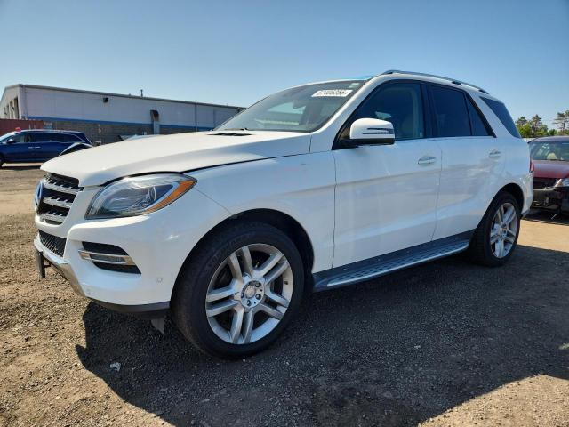 4JGDA5HB5EA436423 - 2014 MERCEDES-BENZ ML 350 4MATIC WHITE photo 1