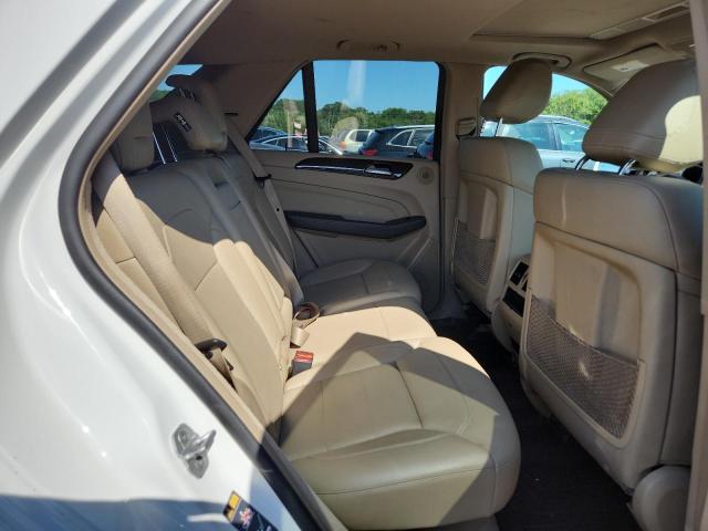 4JGDA5HB5EA436423 - 2014 MERCEDES-BENZ ML 350 4MATIC WHITE photo 11