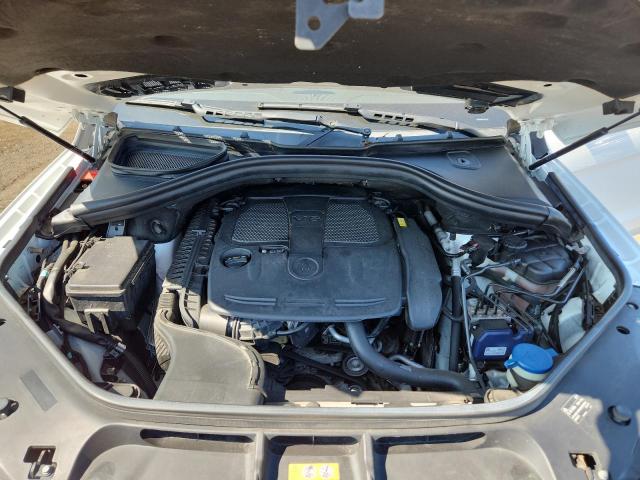 4JGDA5HB5EA436423 - 2014 MERCEDES-BENZ ML 350 4MATIC WHITE photo 12