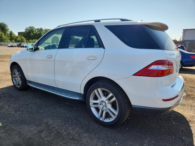 4JGDA5HB5EA436423 - 2014 MERCEDES-BENZ ML 350 4MATIC WHITE photo 2