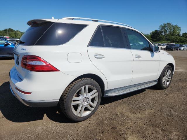 4JGDA5HB5EA436423 - 2014 MERCEDES-BENZ ML 350 4MATIC WHITE photo 3