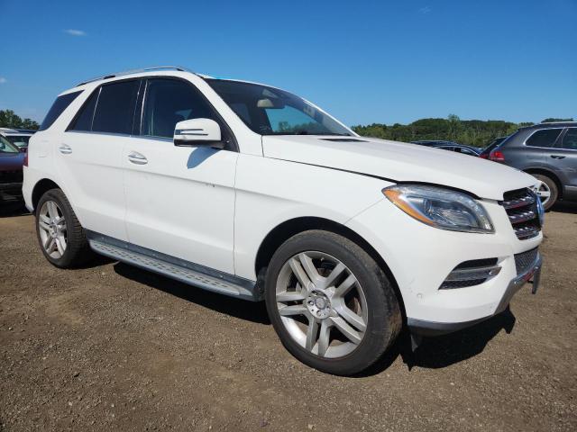 4JGDA5HB5EA436423 - 2014 MERCEDES-BENZ ML 350 4MATIC WHITE photo 4