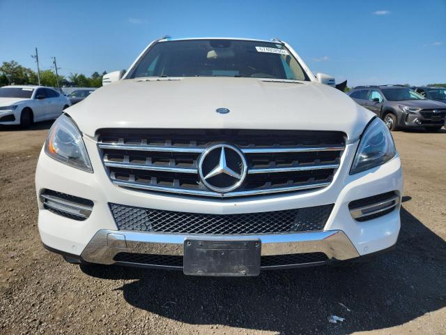 4JGDA5HB5EA436423 - 2014 MERCEDES-BENZ ML 350 4MATIC WHITE photo 5