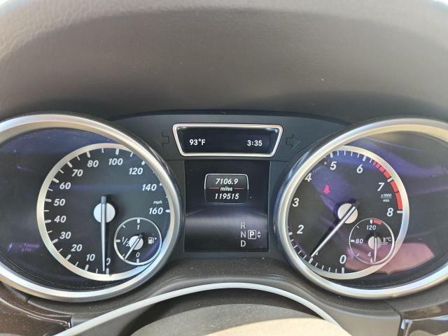 4JGDA5HB5EA436423 - 2014 MERCEDES-BENZ ML 350 4MATIC WHITE photo 9