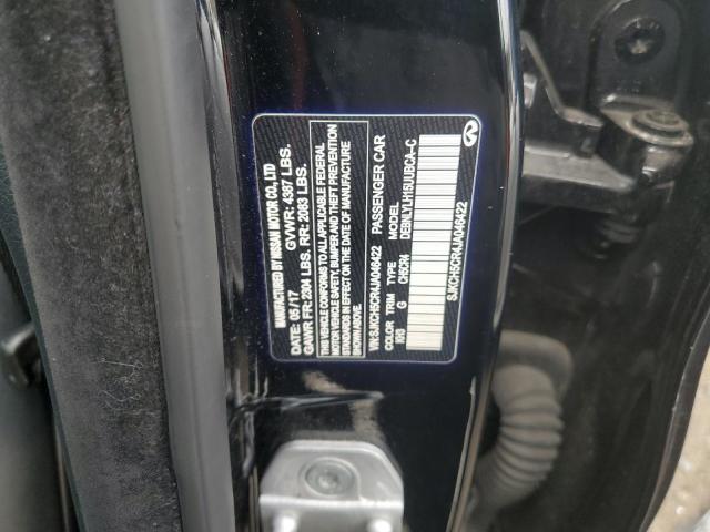 SJKCH5CR4JA046422 - 2018 INFINITI QX30 BASE BLACK photo 10