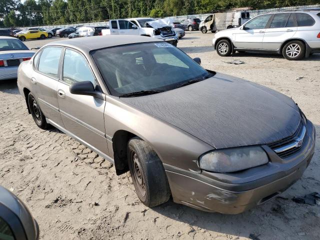 2G1WF55E329105093 - 2002 CHEVROLET IMPALA GRAY photo 4