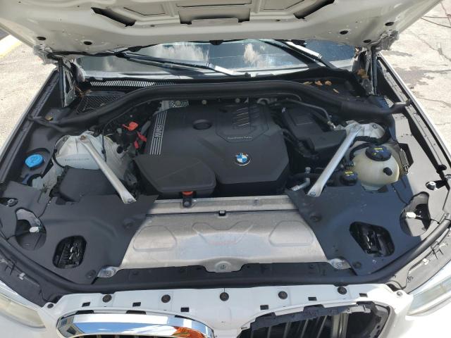 5UXTY3C02L9B46145 - 2020 BMW X3 SDRIVE30I WHITE photo 12
