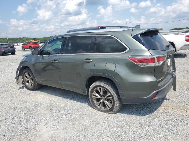 5TDKKRFHXES021091 - 2014 TOYOTA HIGHLANDER XLE أخضر صورة 2