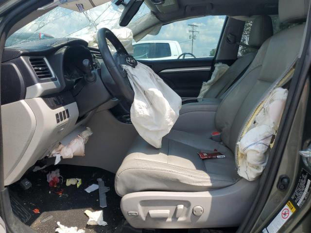 5TDKKRFHXES021091 - 2014 TOYOTA HIGHLANDER XLE أخضر صورة 7