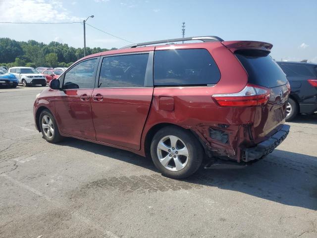 5TDKK3DC9FS604841 - 2015 TOYOTA SIENNA LE 勃艮第红 照片 2