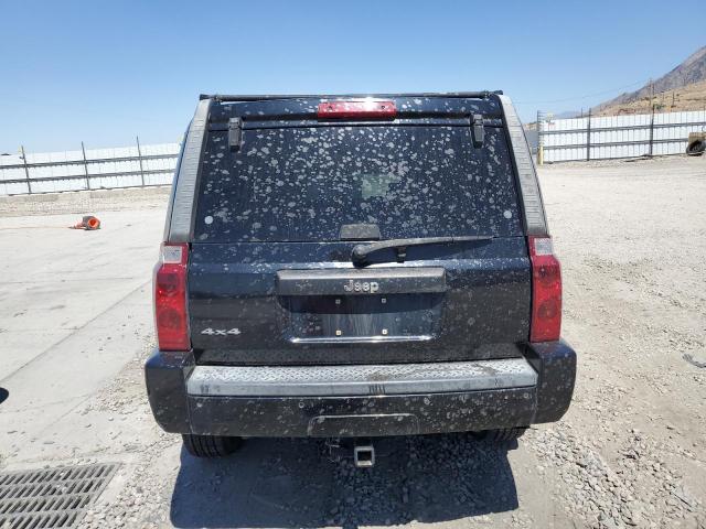 1J8HG48N26C158264 - 2006 JEEP COMMANDER BLACK photo 6
