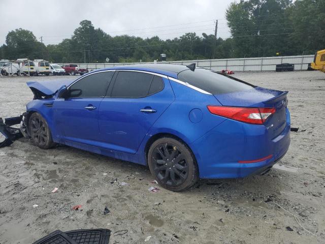 5XXGR4A62DG104136 - 2013 KIA OPTIMA SX BLUE photo 2