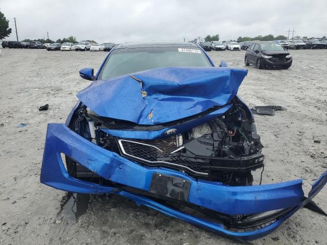 5XXGR4A62DG104136 - 2013 KIA OPTIMA SX BLUE photo 5