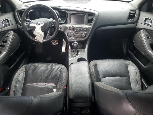 5XXGR4A62DG104136 - 2013 KIA OPTIMA SX BLUE photo 8