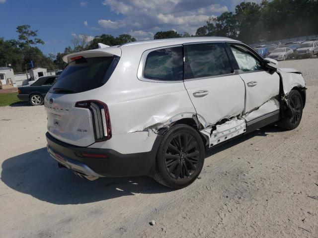 5XYP5DHC4LG091908 - 2020 KIA TELLURIDE SX WHITE photo 3