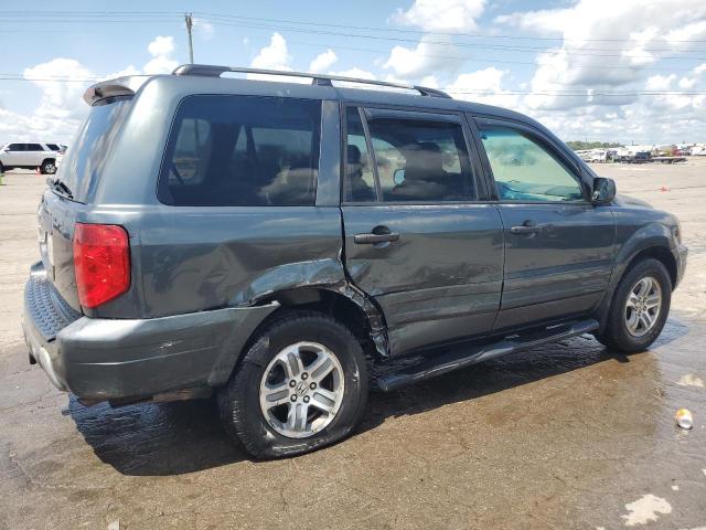 5FNYF18585B014731 - 2005 HONDA PILOT EXL GRAY photo 3