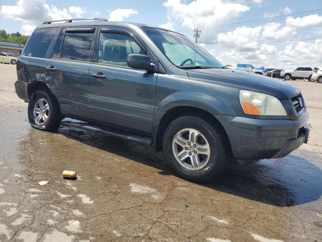 5FNYF18585B014731 - 2005 HONDA PILOT EXL GRAY photo 4