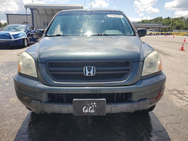 5FNYF18585B014731 - 2005 HONDA PILOT EXL GRAY photo 5