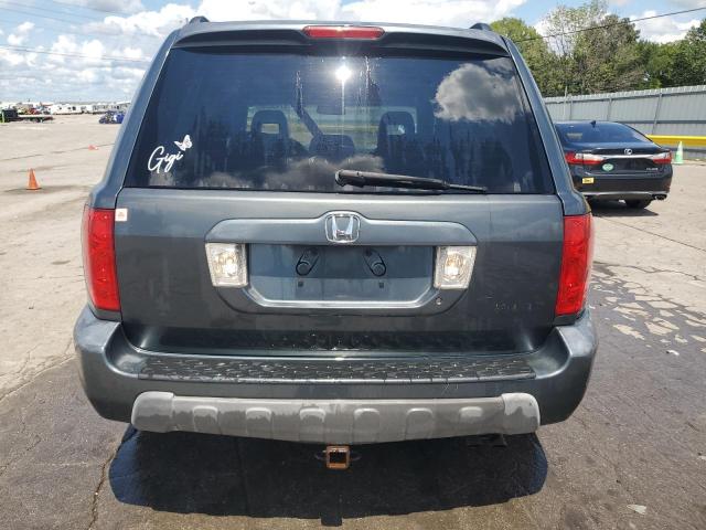 5FNYF18585B014731 - 2005 HONDA PILOT EXL GRAY photo 6