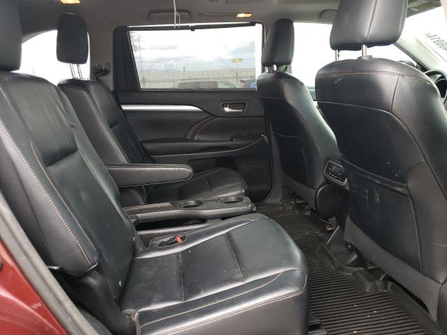 5TDJKRFHXES010930 - 2014 TOYOTA HIGHLANDER XLE MAROON photo 11