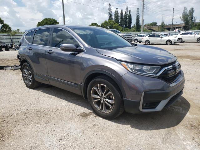 2HKRW1H89NH407198 - 2022 HONDA CR-V EXL GRAY photo 4