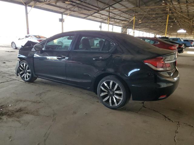 2HGFB2F9XFH539527 - 2015 HONDA CIVIC EXL BLACK photo 2