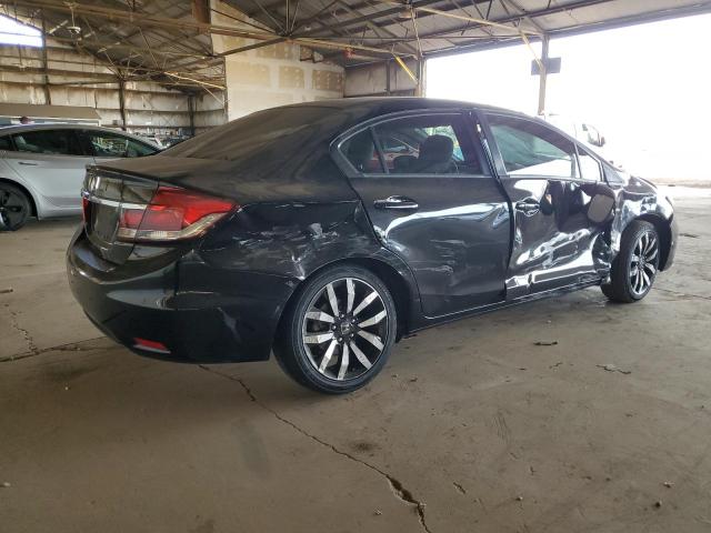 2HGFB2F9XFH539527 - 2015 HONDA CIVIC EXL BLACK photo 3