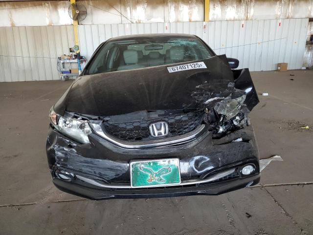 2HGFB2F9XFH539527 - 2015 HONDA CIVIC EXL BLACK photo 5